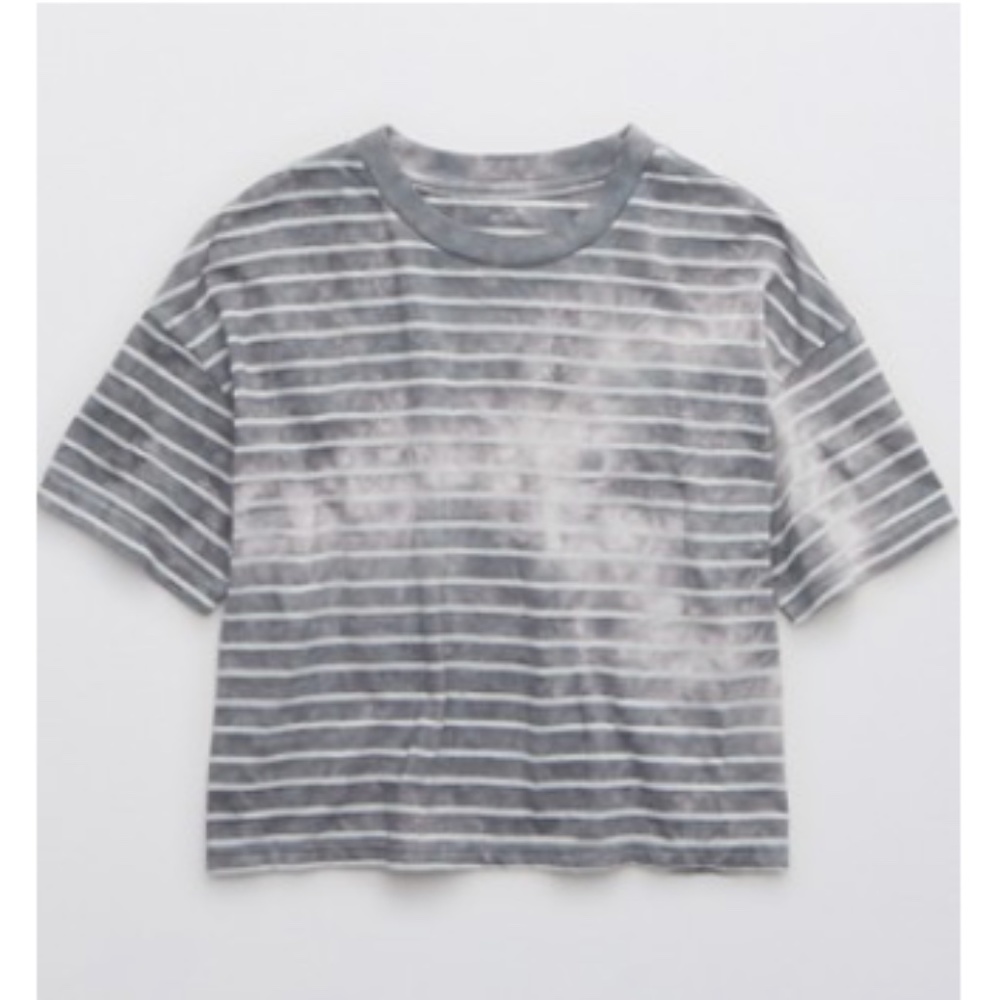 Aerie Tie Dye Striped T-Shirt